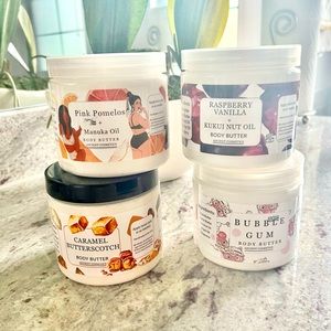 Brand new, unopened body butter from Ancient Cosmetics. Huge 8 oz jars!!